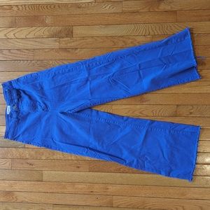 Cropped Flare Denim Pants